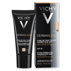 VICHY Dermablend Fluidní korekční make-up - odstín 15 Opal 30 ml
