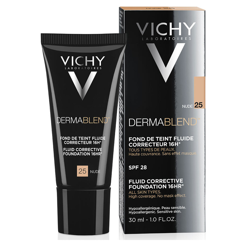 VICHY Dermablend Fluidní korekční make-up - odstín 25 Nude 30 ml