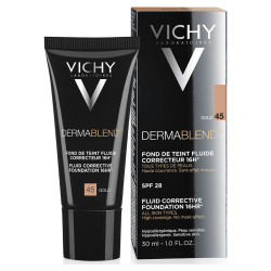 VICHY Dermablend Fluidní korekční make-up - odstín 45 Gold 30 ml