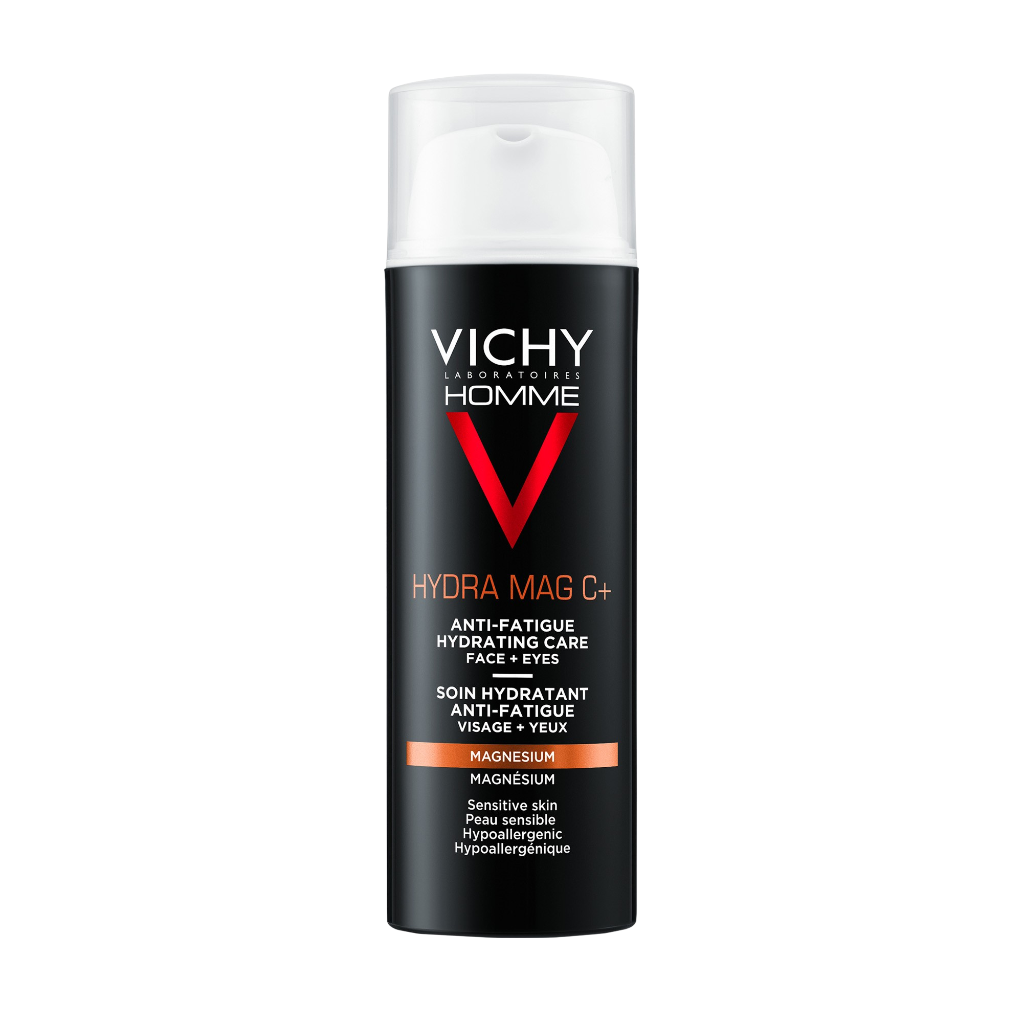 VICHY Homme Hydra Mag C+ Hydratační péče proti známkám únavy 50 ml