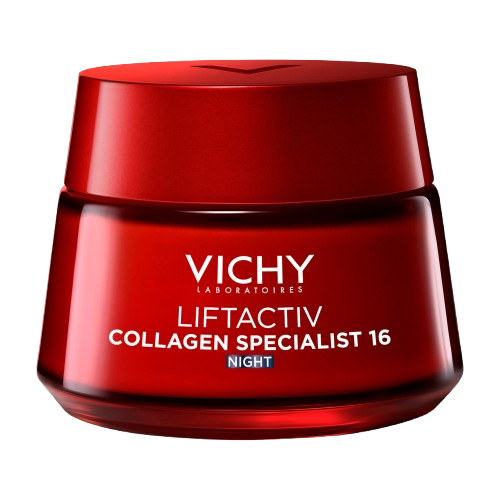 VICHY Liftactiv Collagen Specialist 16 Noční krém s inovativní technologii Co-Bonding 50 ml