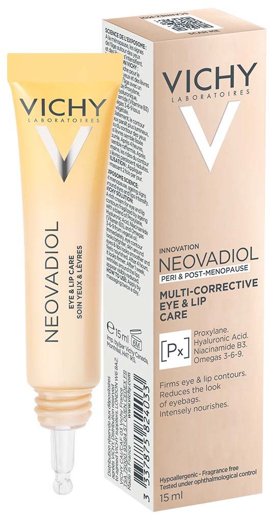 VICHY Neovadiol Peri & Post-Menopause Bohatý krém na kontury očí a rtů zcitlivěné stárnutím 15 ml