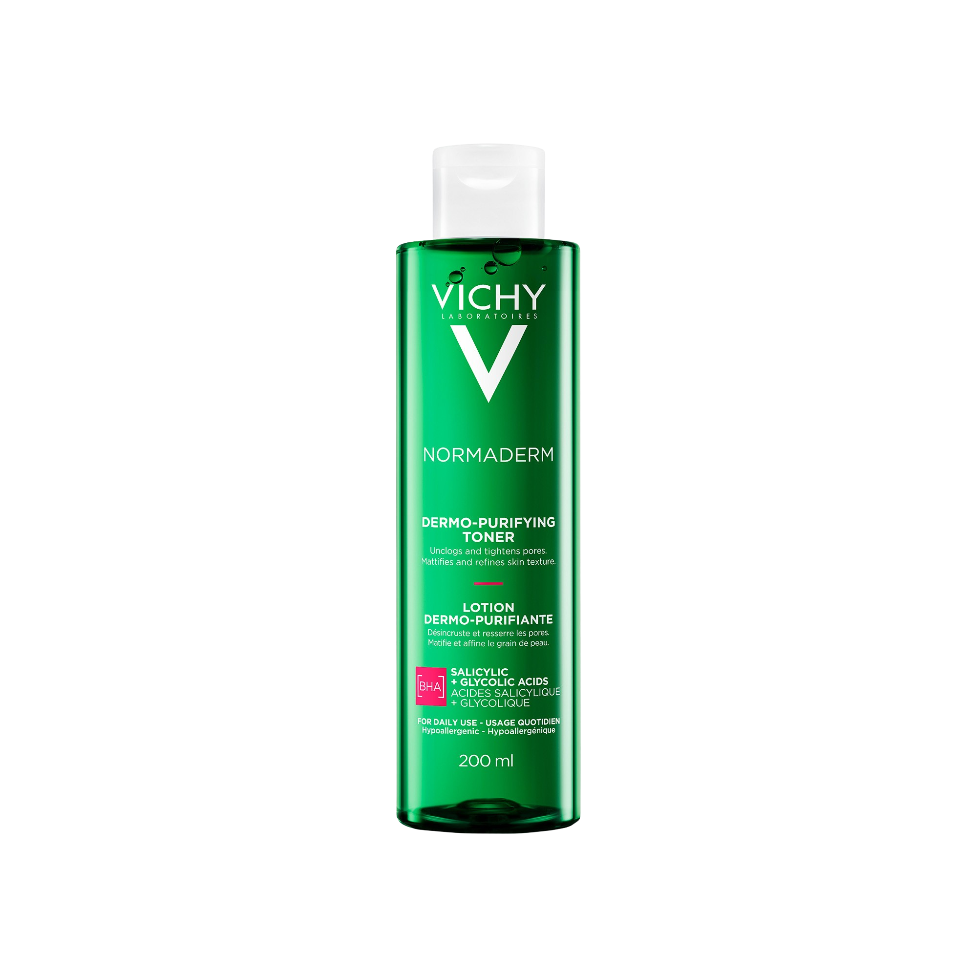 VICHY Normaderm Čistící adstringentní tonikum pro pleť s nedokonalostmi 200 ml