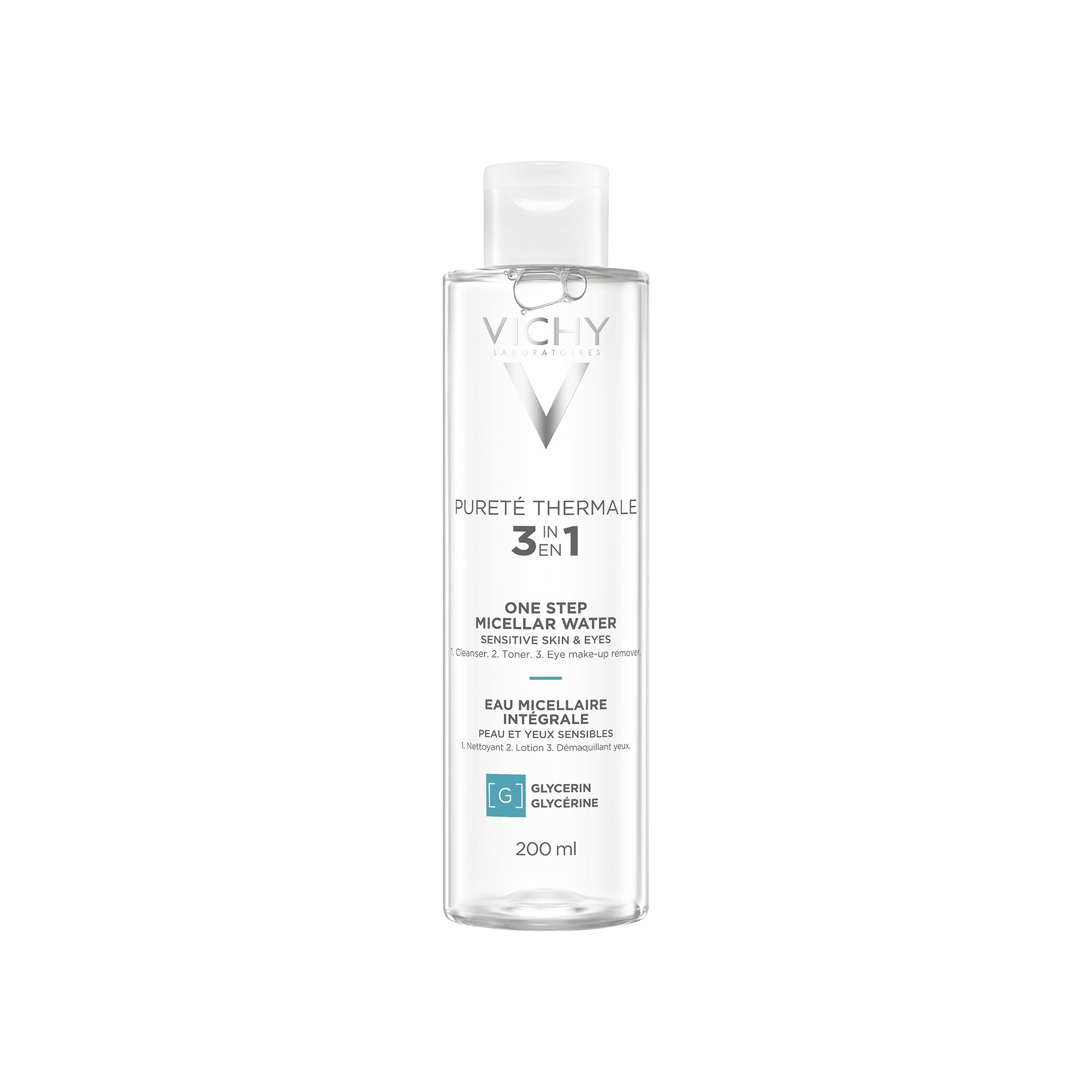 VICHY Pureté Thermale Micelární voda sensitive 200 ml