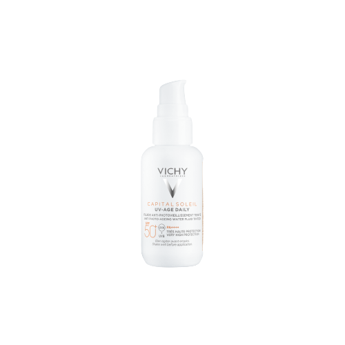 VICHY UV-Age Daily Tónovaný Fluid bránícií fotostárnutí SPF50+ 40 ml