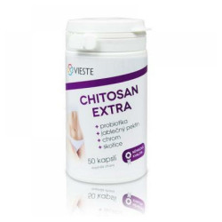 VIESTE Chitosan extra 50 kapslí