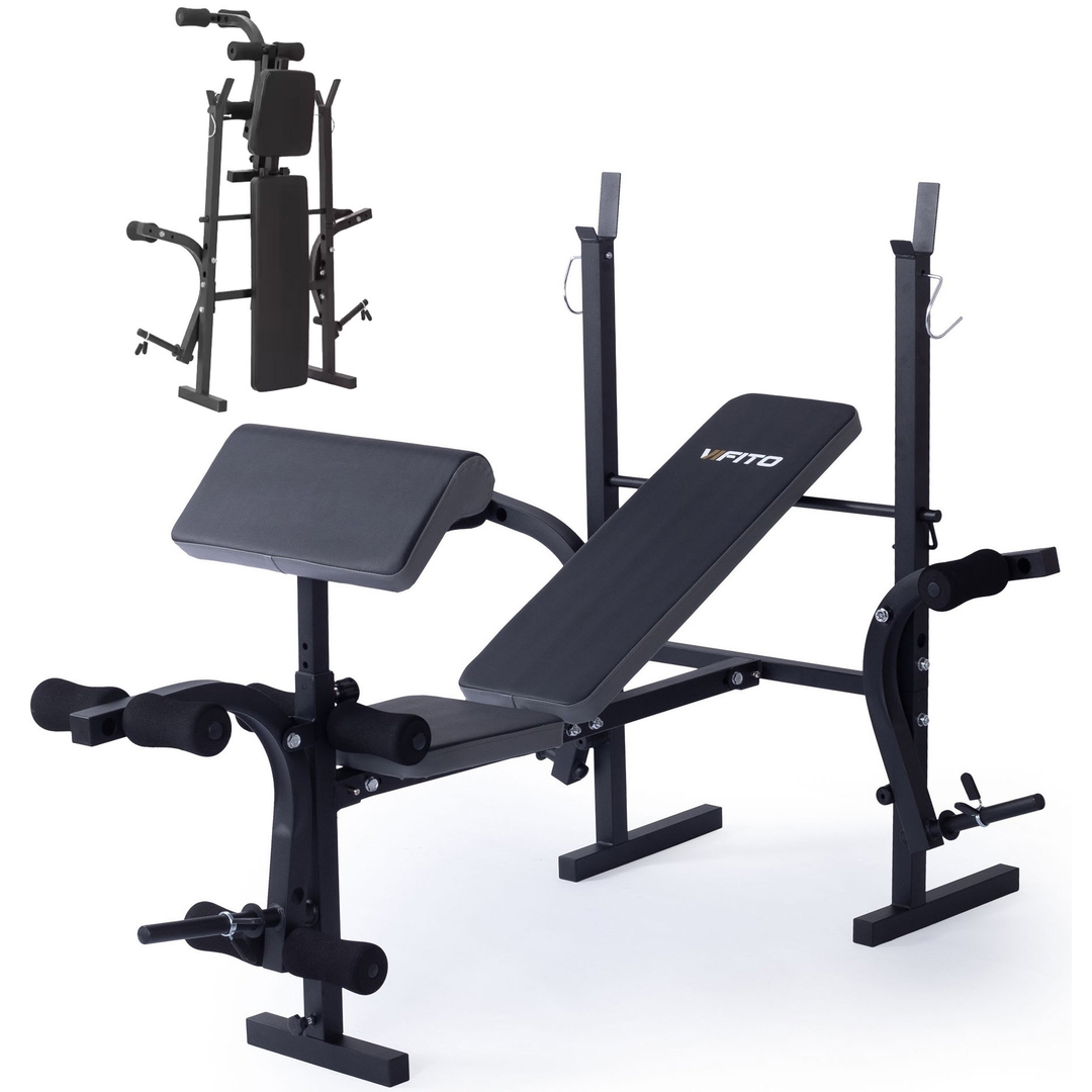 VIFITO Posilovací lavice bench press Bench U150
