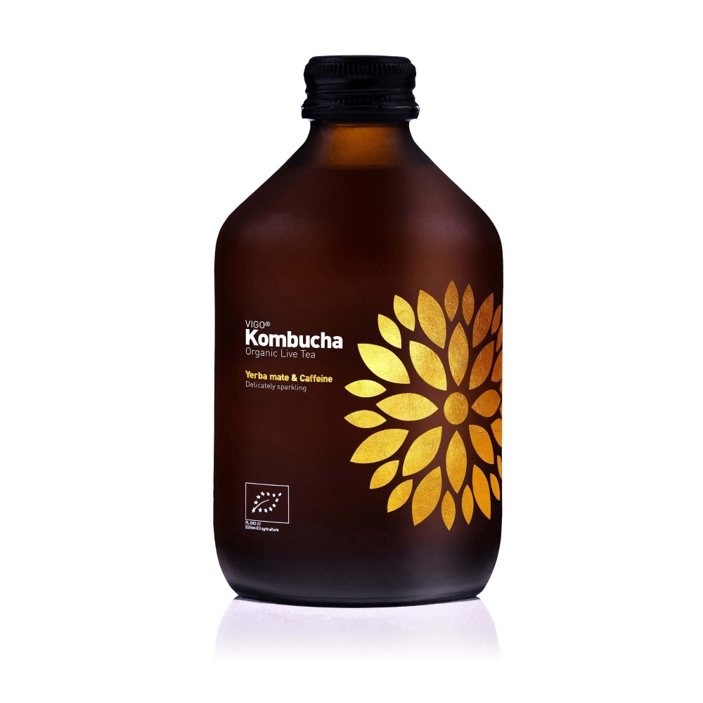 VIGO Kombucha Yerba Maté BIO 330 ml