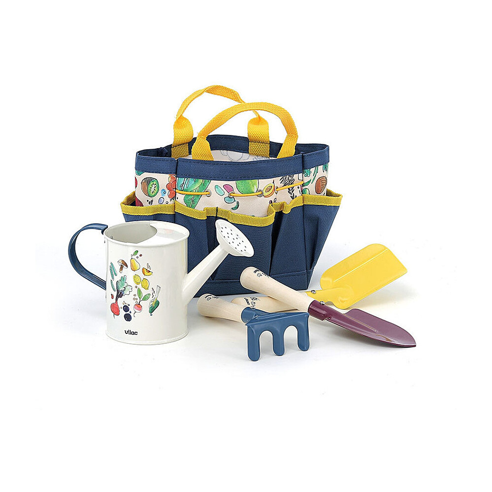 VILAC Zahradní taška s nářadím a konvičkou 5 kusů