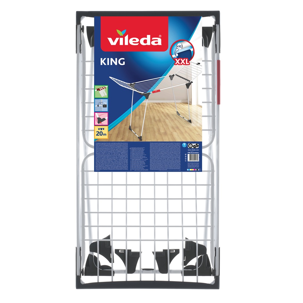 Vileda King 20 m sušák na prádlo bílý