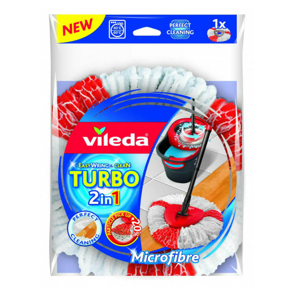 VILEDA Náhrada k mopu Easy Wring and Clean TURBO 2 v 1