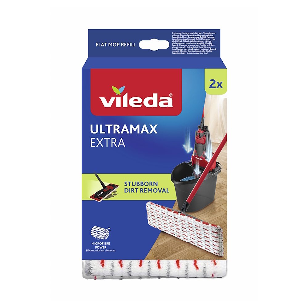 VILEDA Ultramax extra microfibre 2 v 1 náhradní potah 2 ks