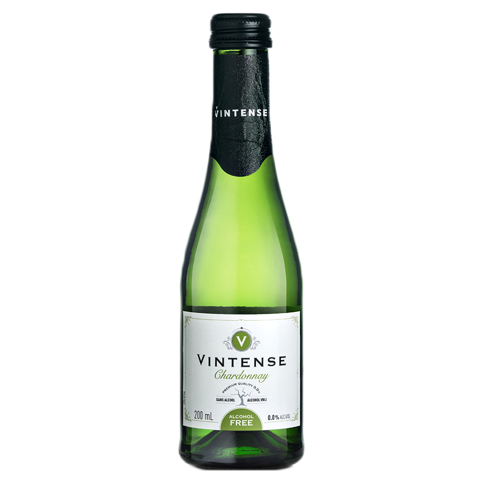 VINTENSE Odrůdové nealkoholické víno bílé Chardonnay 200 ml