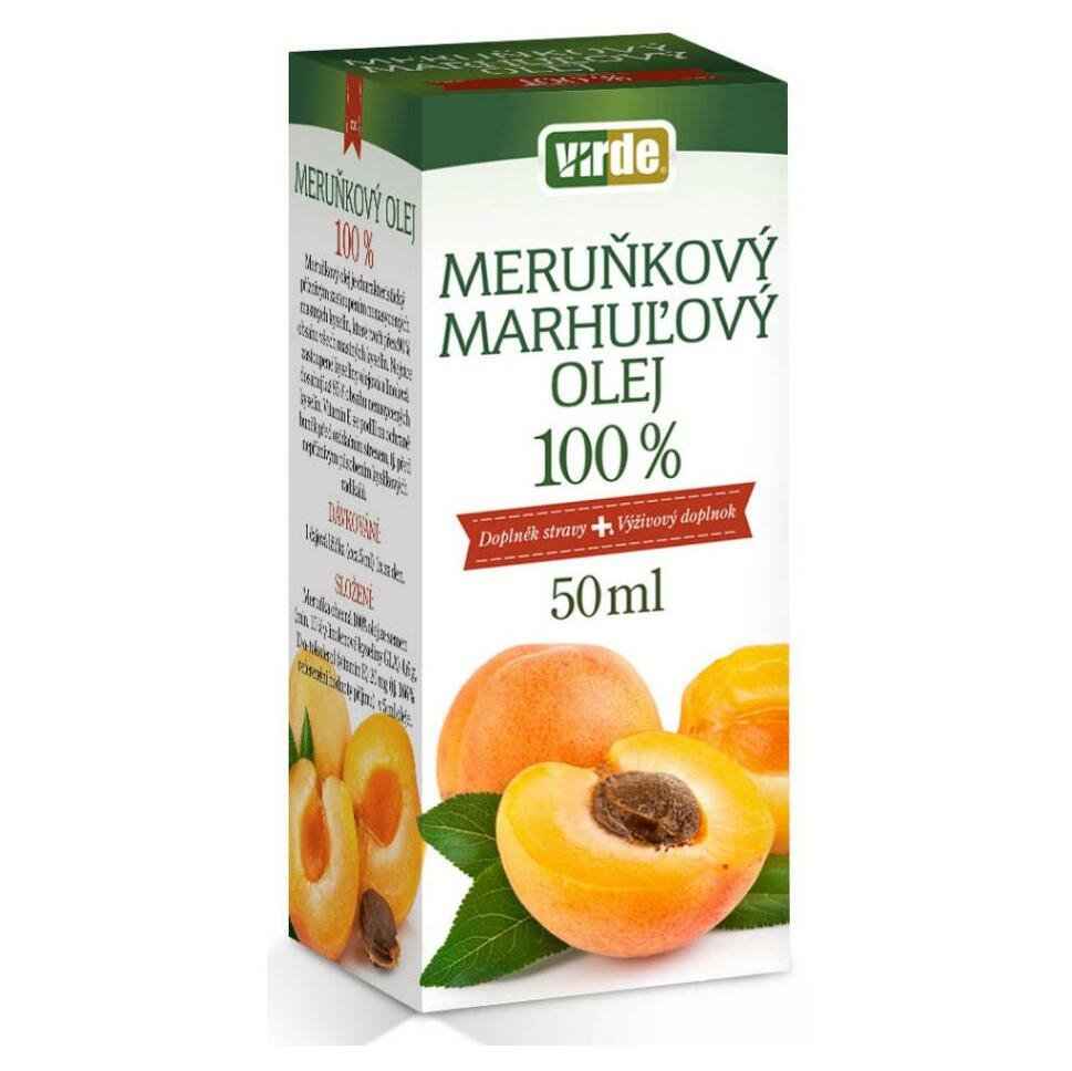 VIRDE Meruňkový olej 100% 50 ml