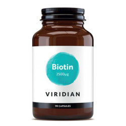 Viridian Biotin 2 500 µg 90 kapslí