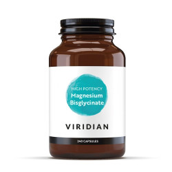 Viridian Magnesium Bisglycinate High Potency 240 kapslí
