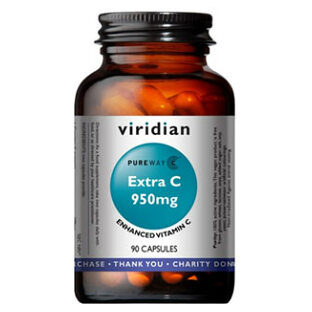 VIRIDIAN Nutrition Extra C 950 mg 90 kapslí