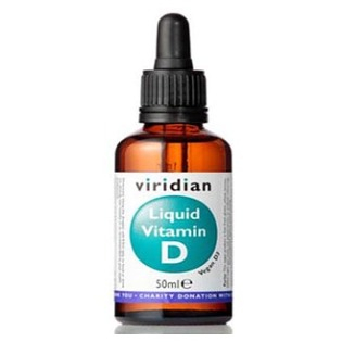 VIRIDIAN Nutrition liquid vitamin D 50 ml