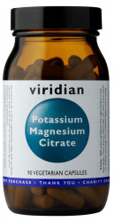 VIRIDIAN Potassium Magnesium Citrate 90 kapslí