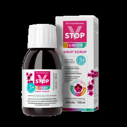 VIROSTOP sirup Junior 3r+jahoda 100 ml