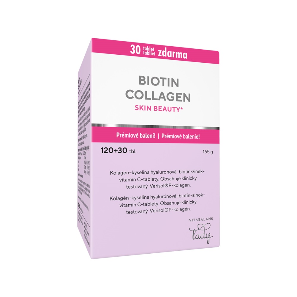 Vitabalans Biotin Collagen Skin Beauty 120+30 tablet