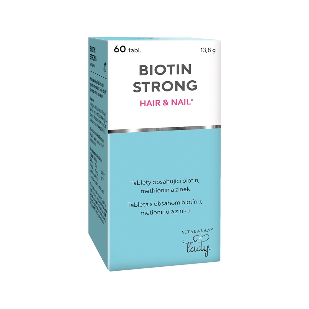Vitabalans Biotin Strong Hair & Nail 60 tablet