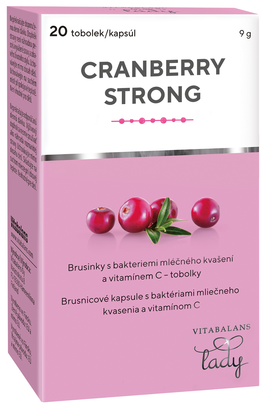 VITABALANS Cranberry strong 20 kapslí