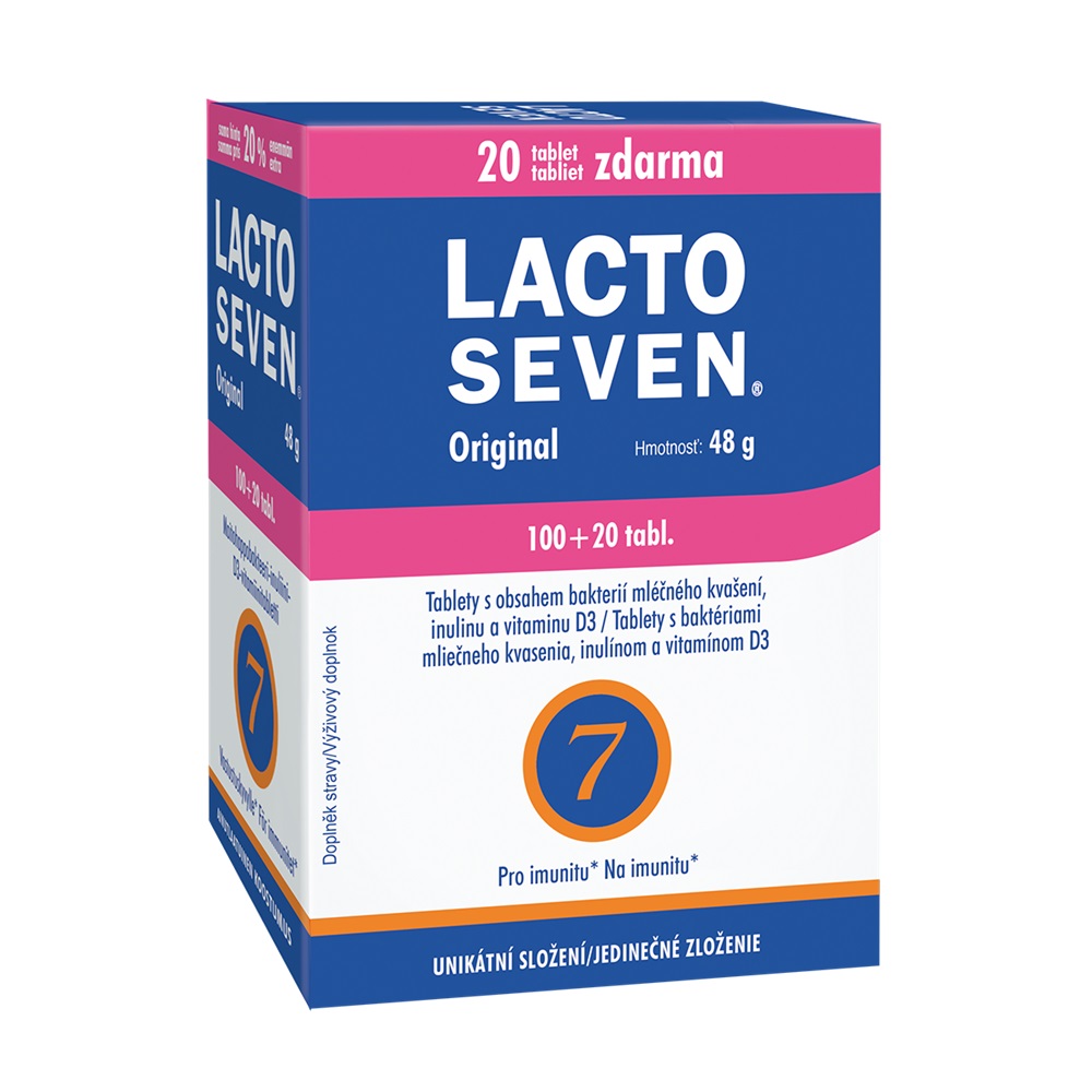 Vitabalans LactoSeven 100+20 tablet