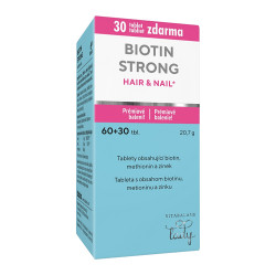 VITABALANS LADY Biotin strong hair & nail 60 tablet + 30 tablet ZDARMA
