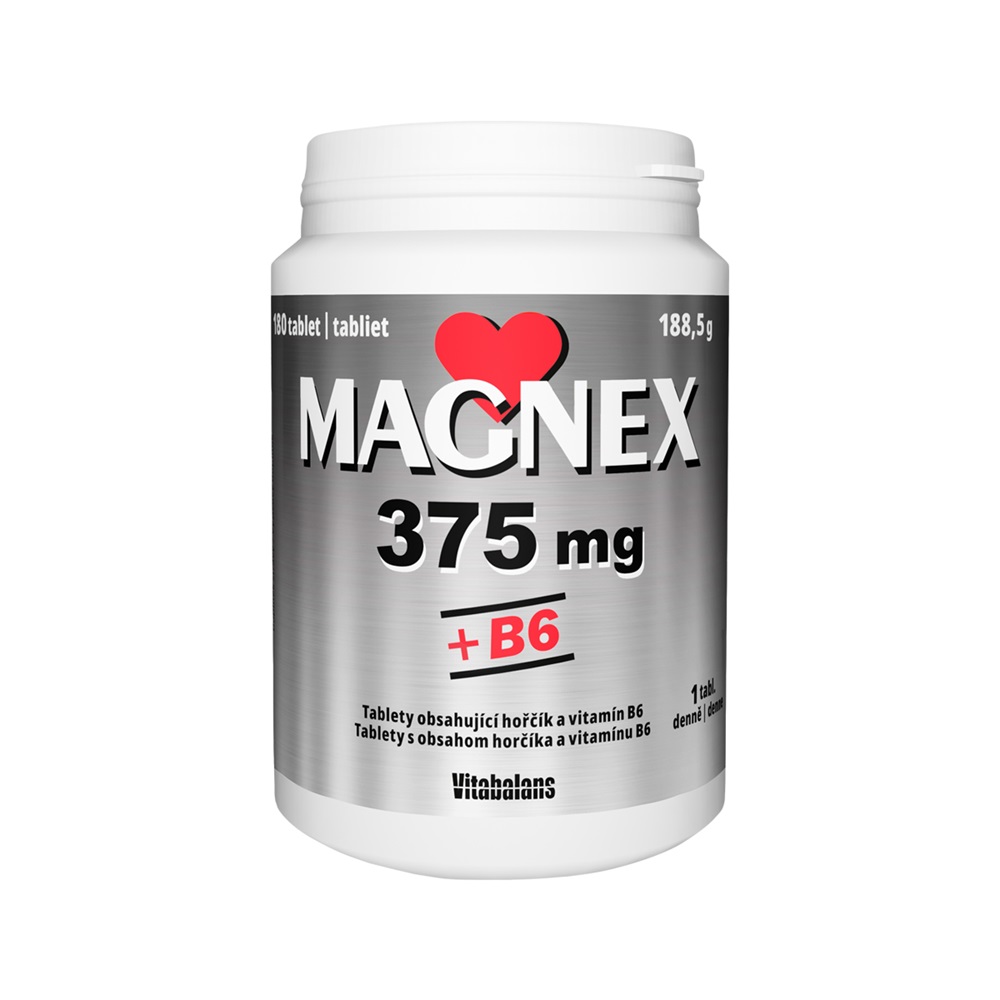 Vitabalans Magnex 375 mg + B6 180 tablet