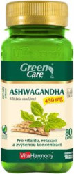 VITAHARMONY Ashwagandha 450 mg, 80 kapslí