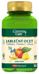 VITAHARMONY Jablečný ocet + vláknina + chrom + vitamin C 90 tablet