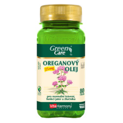 VITAHARMONY Oreganový olej 25 mg 80 tobolek