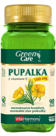VITAHARMONY Pupalka s vitaminem E 500 mg 90 tobolek