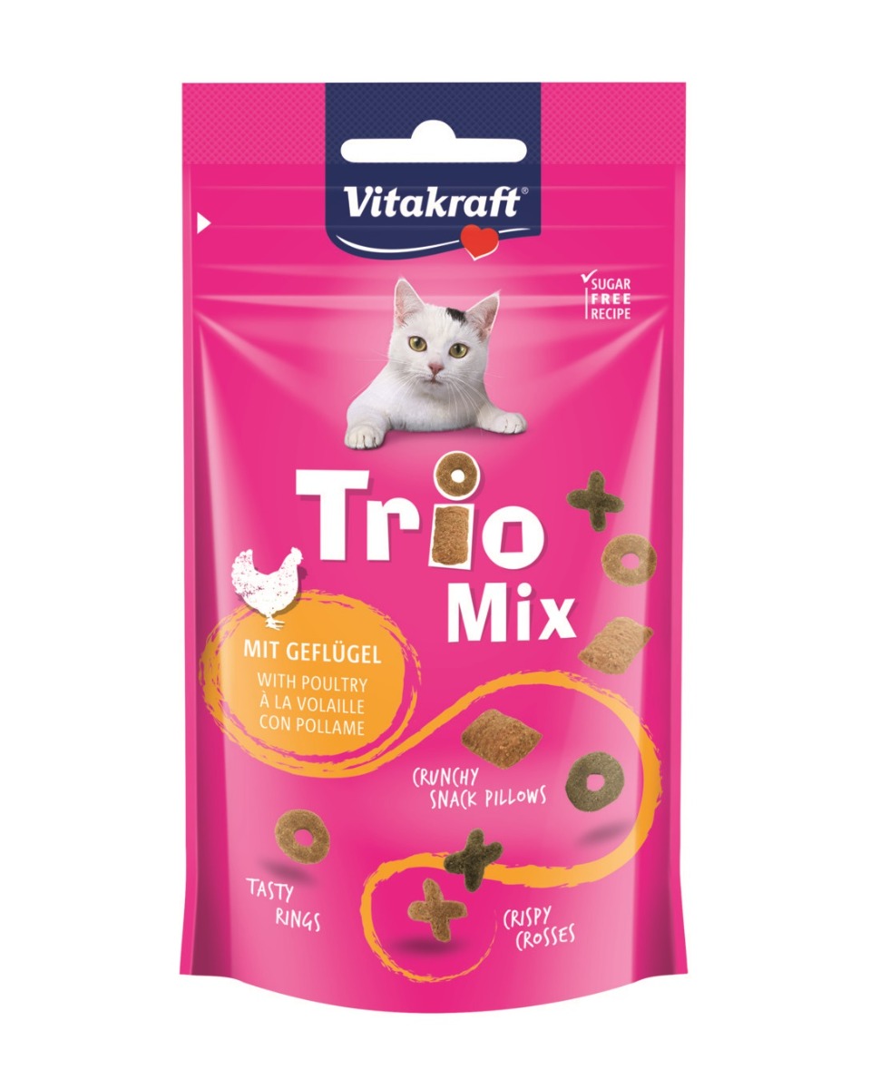 Vitakraft Trio Mix drůbeží 60 g
