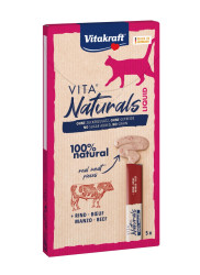 Vitakraft Vita Naturals Liquid hovězí 5x15 g