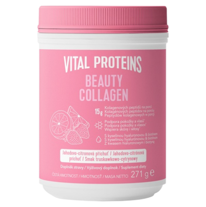 VITAL PROTEINS Beauty Collagen jahoda-citron 271 g