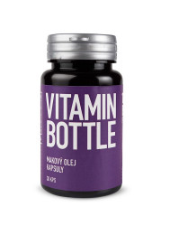 VITAMIN BOTTLE Makový olej 30 kapslí