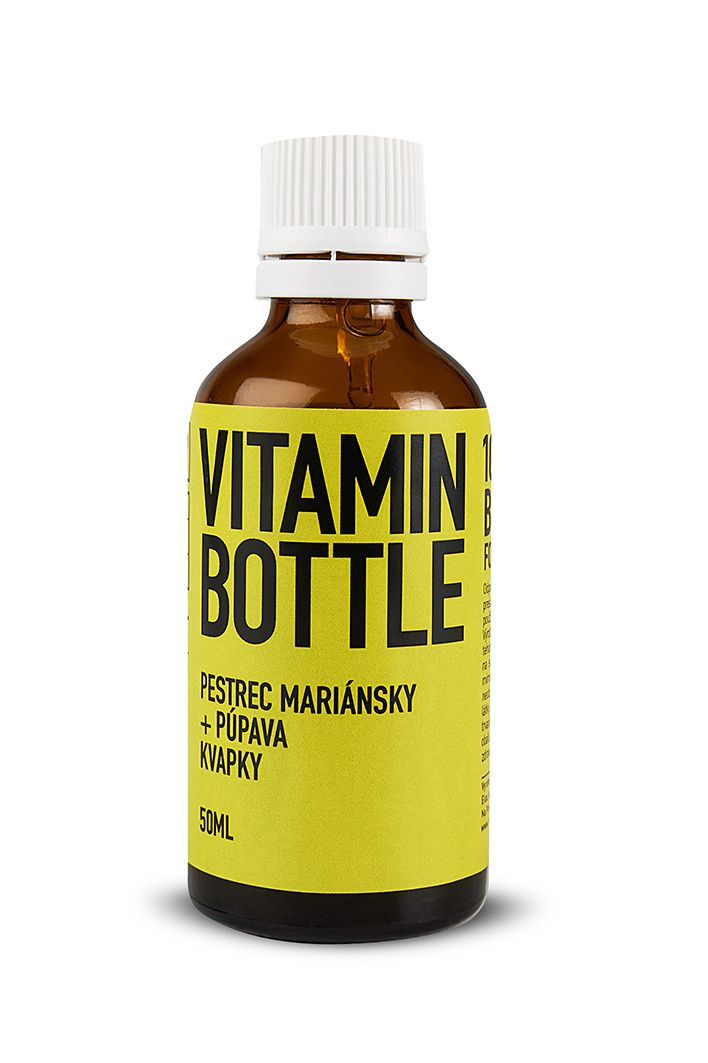 VITAMIN BOTTLE Ostropestřec mariánský + pampeliška kapky 50 ml
