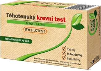 VITAMIN STATION Rychlotest Těhotenský krevní test