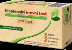VITAMIN STATION Rychlotest Těhotenský krevní test