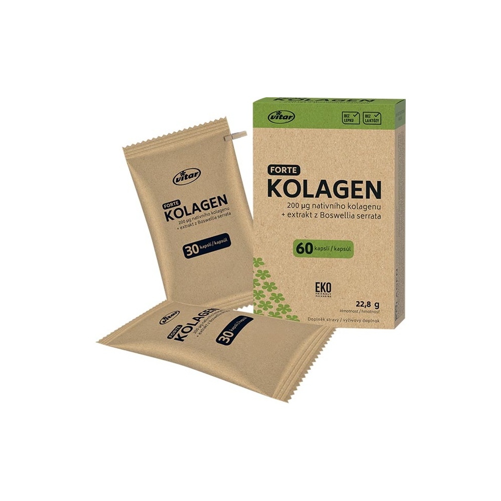 Vitar EKO Kolagen forte 60 kapslí