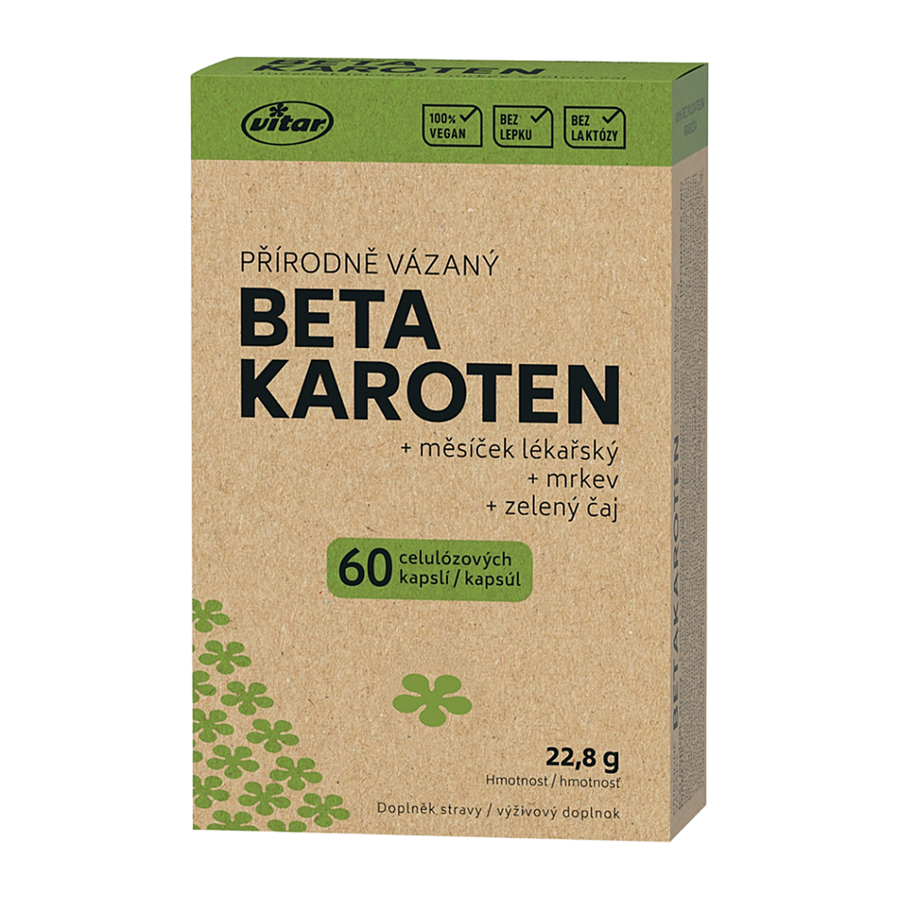 VITAR Origin Betakaroten 60 kapslí