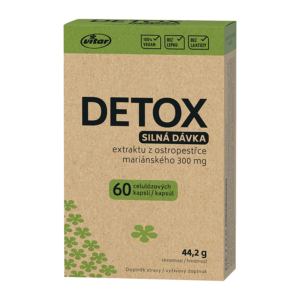 VITAR Origin Detox 60 kapslí