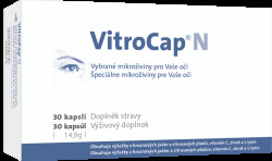 VITROCAP®N Vybrané mikroživiny pro Vaše oči 90 kapslí