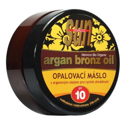 VIVACO Opalovací máslo s arganovým olejem OF 10 200 ml