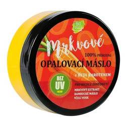 VIVACO Přírodní opalovací mrkvové máslo bez UV filtrů 150 ml