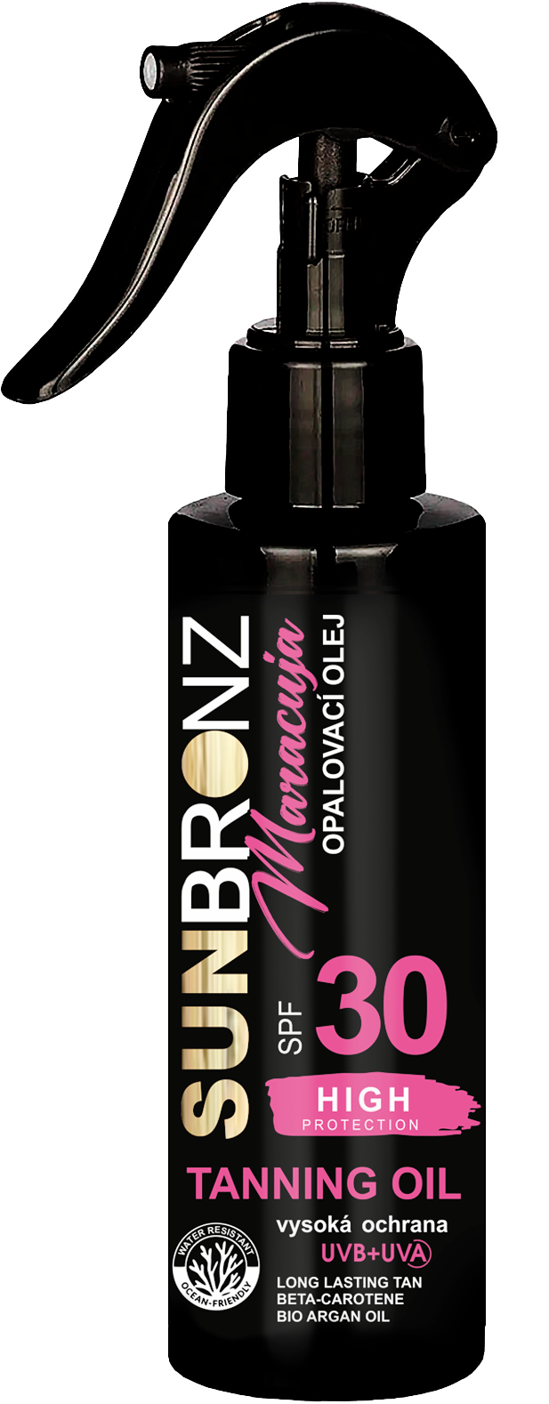 VIVACO Sun Bronz Opalovací olej OF30 maracuja 150 ml