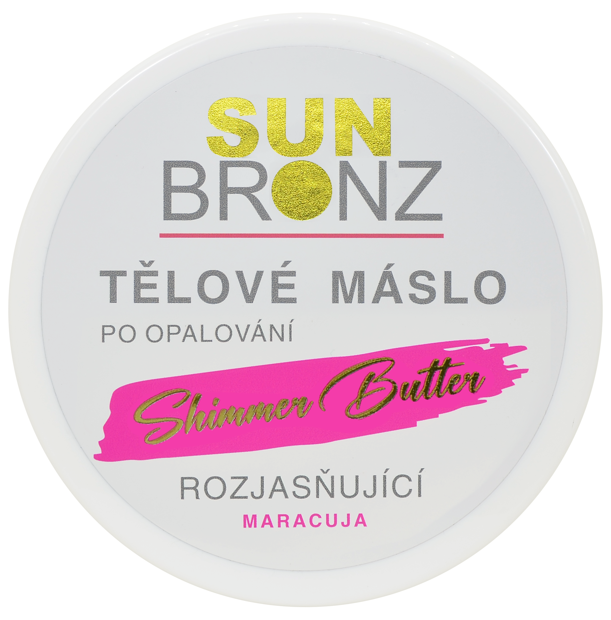 VIVACO SUN BRONZ Rozjasňující tělové máslo po opalování, Maracuja 200 ml