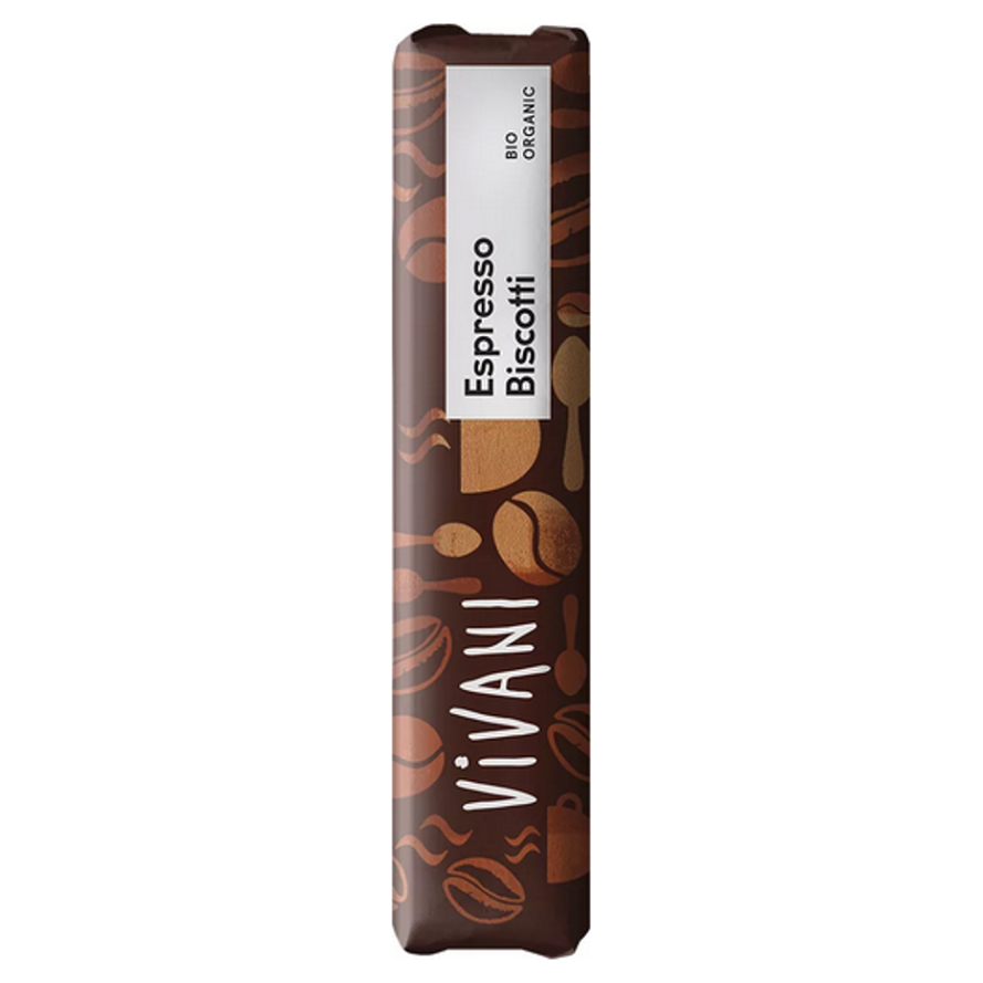VIVANI Mléčná čoko tyčinka espresso BIO 40 g